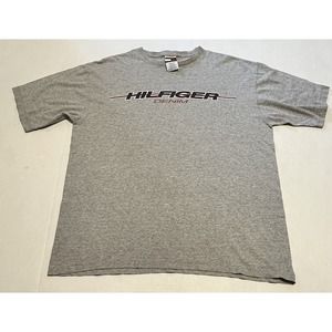 Vintage Tommy Hilfiger Y2K Shirt Hilfiger Denim Shirt Cotton Made In USA MENS XL